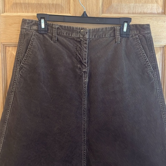 J. Crew - Corduroy Midi Skirt - Brown - Size 6 - Picture 6 of 12